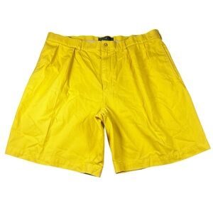 Ralph Lauren Yellow Flat Front Shorts size38Mens.                         ordrA7